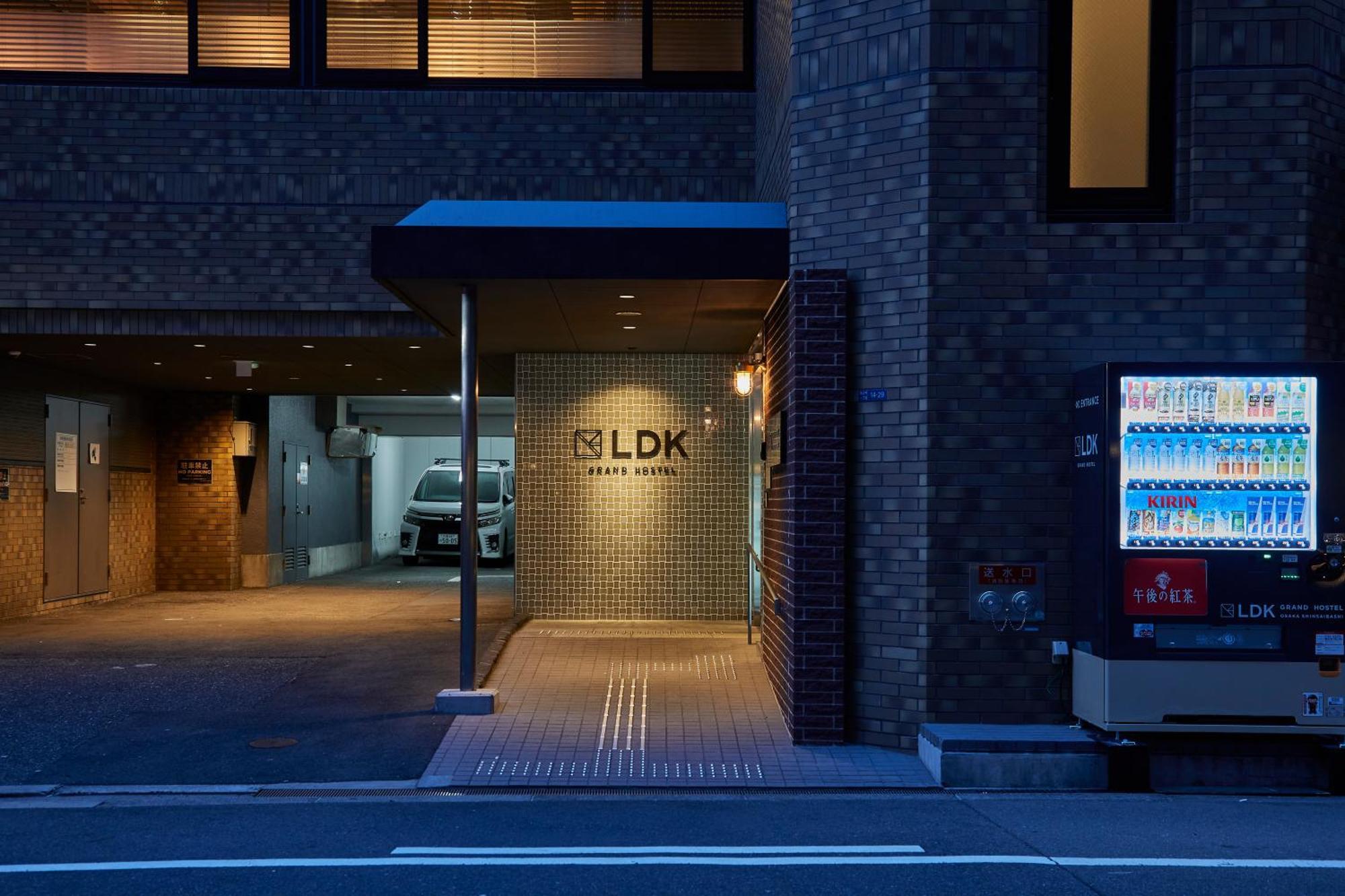 Grand Hostel Ldk Osaka Shinsaibashi - Former The Stay Osaka Shinsaibashi Екстер'єр фото